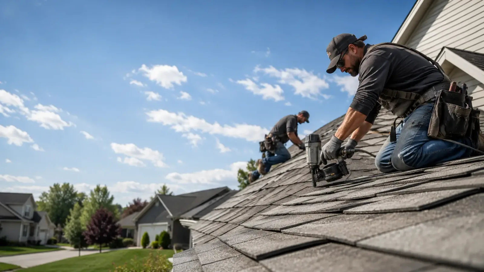 Storm Damage Roof Repair in Derby, KS near me